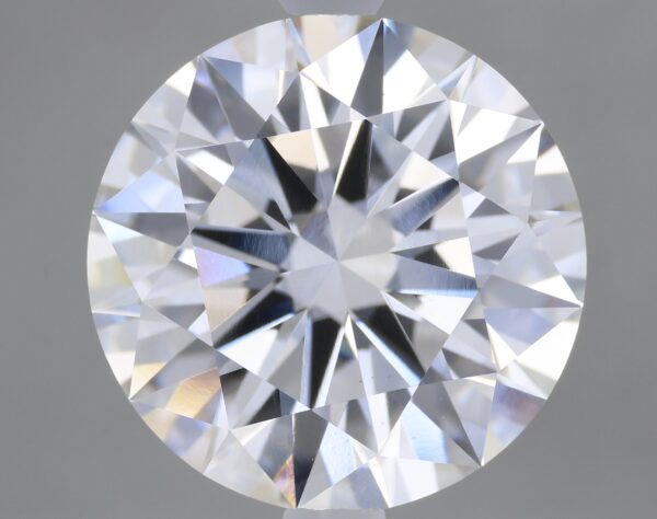 4.02 carat, E colour, VS1 clarity, Round shape, Lab Grown Diamond.