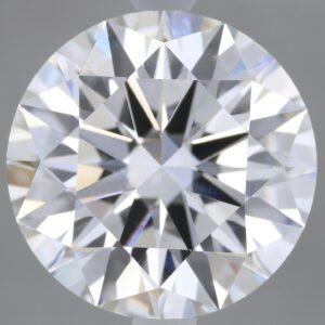 4.55 carat, F colour, VS1 clarity, Round shape, Lab Grown Diamond.