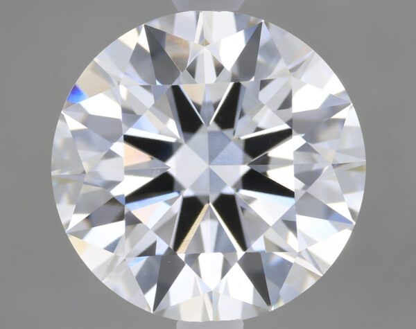 3.04 carat, E colour, VVS2 clarity, Round shape, Lab Grown Diamond.