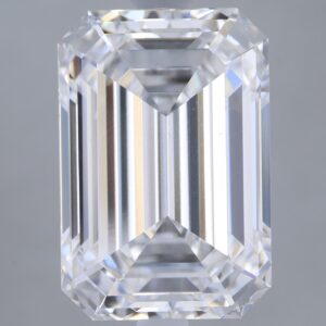 3.61 carat, D colour, VS1 clarity, Emerald shape, Lab Grown Diamond.