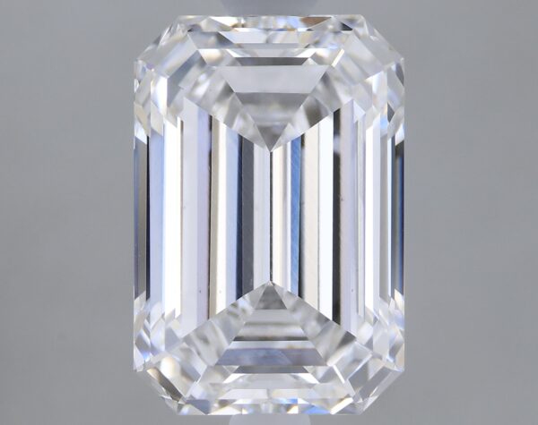 2.09 carat, E colour, VS1 clarity, Emerald shape, Lab Grown Diamond.