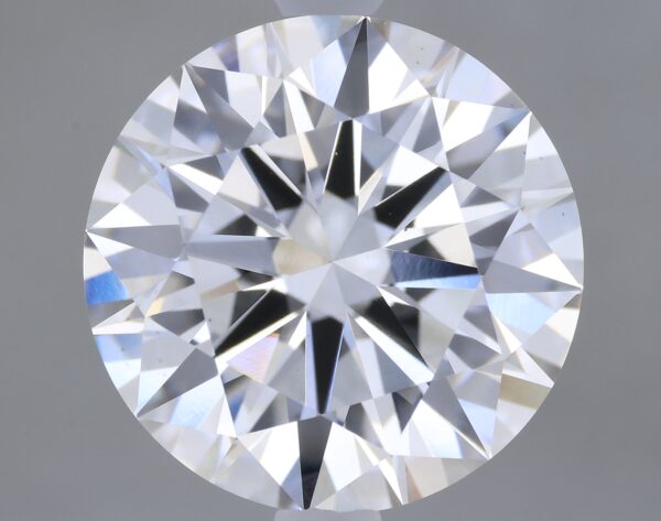 3.72 carat, E colour, VS1 clarity, Round shape, Lab Grown Diamond.
