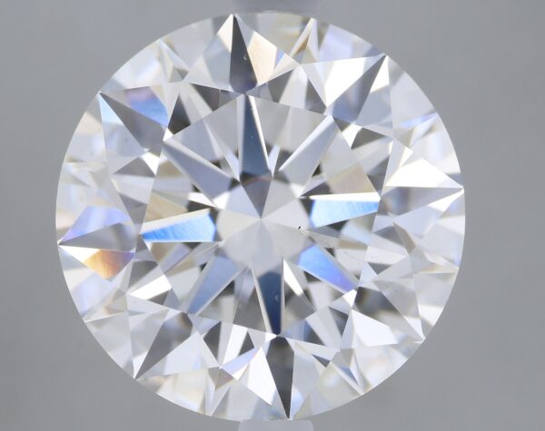 3.3 carat, E colour, VS1 clarity, Round shape, Lab Grown Diamond.