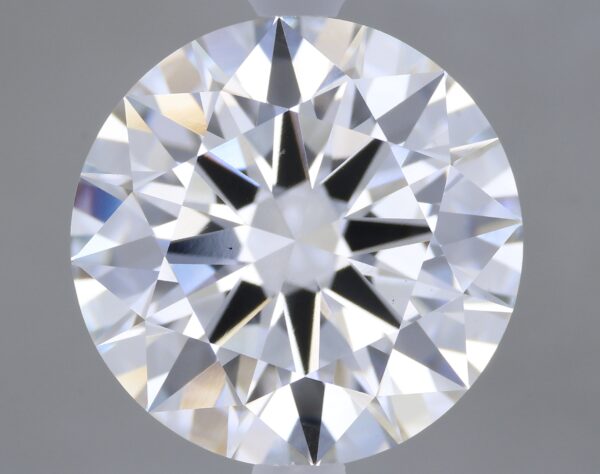 4.31 carat, E colour, VS1 clarity, Round shape, Lab Grown Diamond.