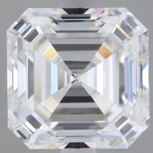 2.07 carat, E colour, VS1 clarity, Asscher shape, Lab Grown Diamond.