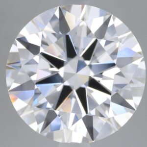 3.1 carat, E colour, VS1 clarity, Round shape, Lab Grown Diamond.
