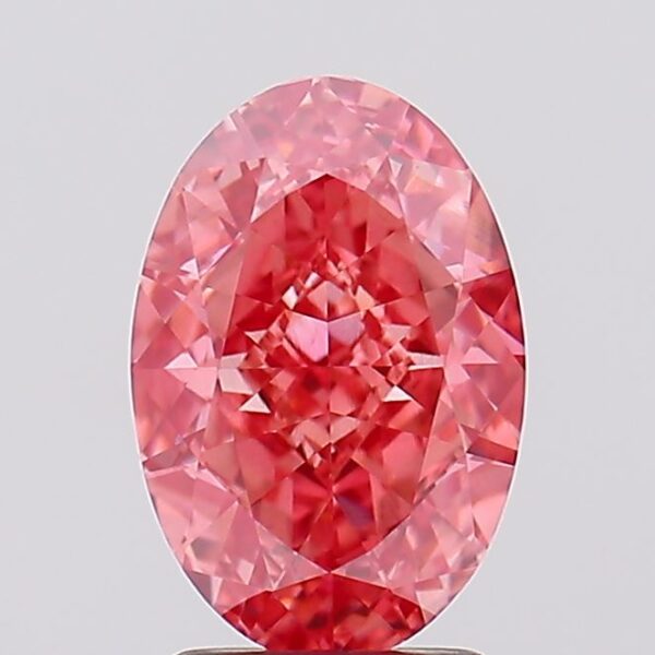 3.1 carat,  colour, VS1 clarity, Oval shape, Lab Grown Diamond.