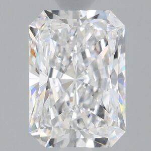 1.14 carat, D colour, VVS1 clarity, Radiant shape, Lab Grown Diamond.