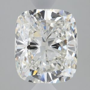 1.84 carat, G colour, VS1 clarity, Cushion shape, Lab Grown Diamond.