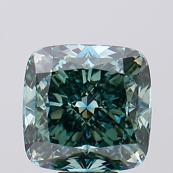 8.09 carat,  colour, VS2 clarity, Cushion shape, Lab Grown Diamond.