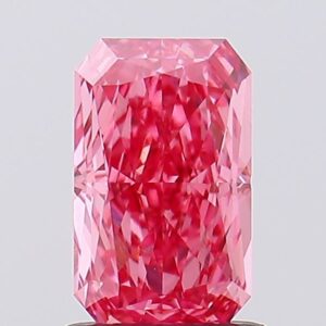 1.36 carat,  colour, VS1 clarity, Radiant shape, Lab Grown Diamond.