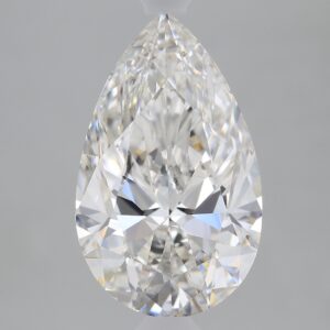 2.16 carat, G colour, VS1 clarity, Pear shape, Lab Grown Diamond.
