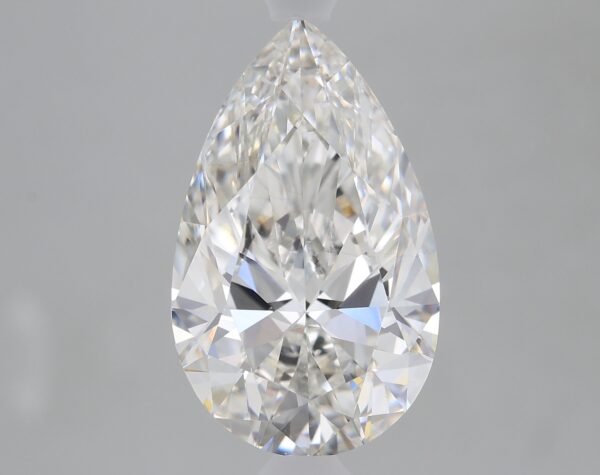 2.16 carat, G colour, VS1 clarity, Pear shape, Lab Grown Diamond.