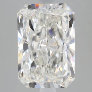 3.16 carat, G colour, VVS2 clarity, Radiant shape, Lab Grown Diamond.