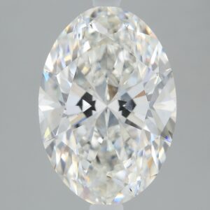 3.14 carat, G colour, VS2 clarity, Oval shape, Lab Grown Diamond.