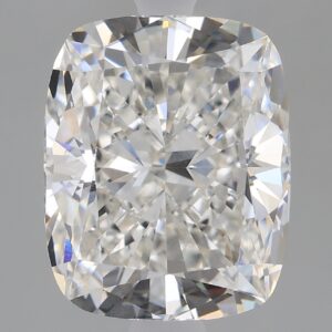 2.16 carat, G colour, VS1 clarity, Cushion shape, Lab Grown Diamond.