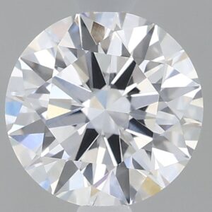 0.7 carat, D colour, VVS1 clarity, Round shape, Lab Grown Diamond.