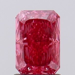 1.31 carat,  colour, VVS2 clarity, Radiant shape, Lab Grown Diamond.