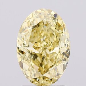 2.54 carat,  colour, VVS2 clarity, Oval shape, Lab Grown Diamond.
