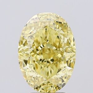 5.04 carat,  colour, VVS2 clarity, Oval shape, Lab Grown Diamond.