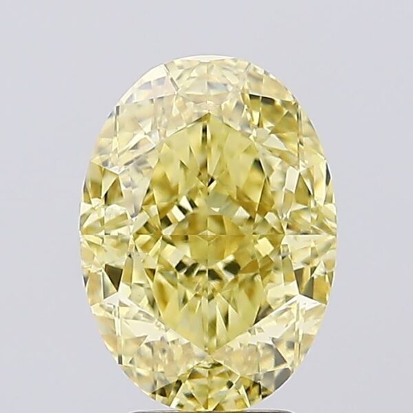 5.04 carat,  colour, VVS2 clarity, Oval shape, Lab Grown Diamond.