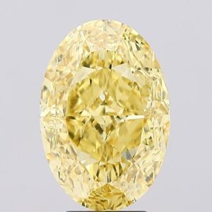 5.52 carat,  colour, VS1 clarity, Oval shape, Lab Grown Diamond.