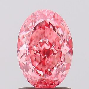 1.55 carat,  colour, VS1 clarity, Oval shape, Lab Grown Diamond.