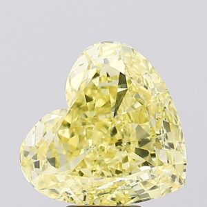 7.53 carat,  colour, VS1 clarity, Heart shape, Lab Grown Diamond.