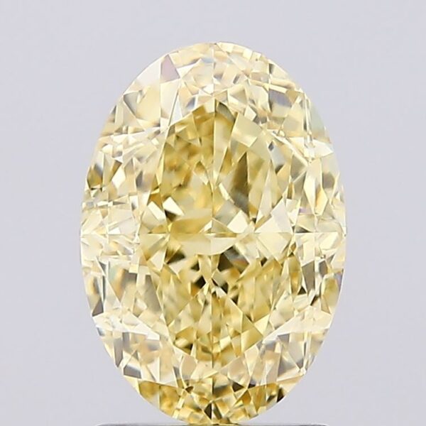 2.02 carat,  colour, VVS2 clarity, Oval shape, Lab Grown Diamond.