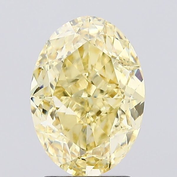 3.03 carat,  colour, VVS2 clarity, Oval shape, Lab Grown Diamond.