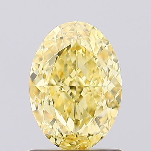 1.3 carat,  colour, VVS2 clarity, Oval shape, Lab Grown Diamond.