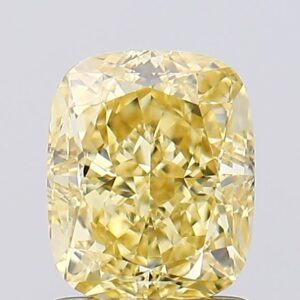 1.62 carat,  colour, VVS2 clarity, Cushion shape, Lab Grown Diamond.