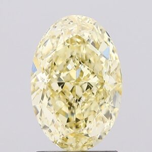 1.94 carat,  colour, VVS2 clarity, Oval shape, Lab Grown Diamond.