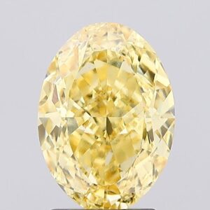 2.52 carat,  colour, VVS2 clarity, Oval shape, Lab Grown Diamond.