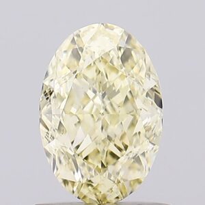 1.02 carat,  colour, VS1 clarity, Oval shape, Lab Grown Diamond.