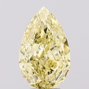 3.1 carat,  colour, VS2 clarity, Pear shape, Lab Grown Diamond.