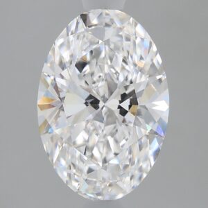 1.61 carat, D colour, VVS1 clarity, Oval shape, Lab Grown Diamond.