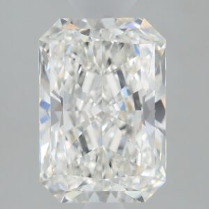 1.61 carat, F colour, VVS2 clarity, Radiant shape, Lab Grown Diamond.
