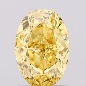 1.11 carat,  colour, VVS2 clarity, Oval shape, Lab Grown Diamond.