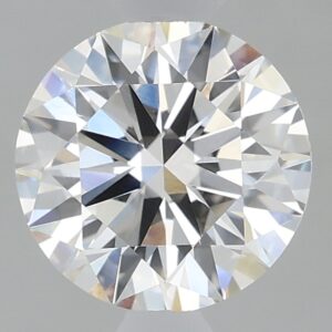1.03 carat, G colour, IF clarity, Round shape, Lab Grown Diamond.