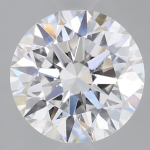 1.51 carat, E colour, VS1 clarity, Round shape, Lab Grown Diamond.