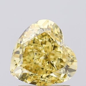 1.52 carat,  colour, VVS2 clarity, Heart shape, Lab Grown Diamond.