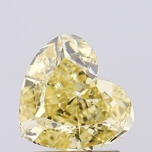 1.54 carat,  colour, VS1 clarity, Heart shape, Lab Grown Diamond.
