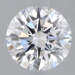 1.05 carat, E colour, IF clarity, Round shape, Lab Grown Diamond.
