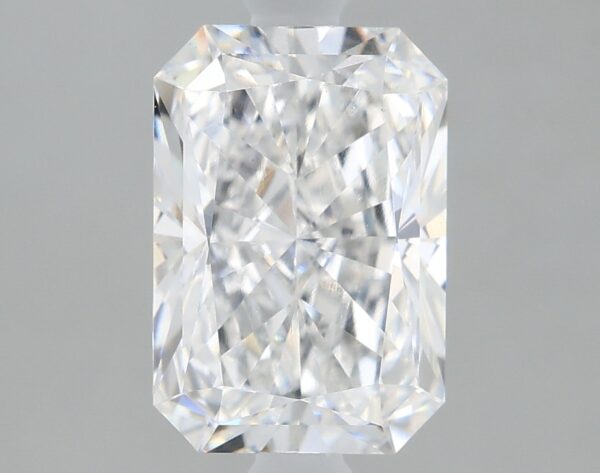 1.66 carat, E colour, VS1 clarity, Radiant shape, Lab Grown Diamond.