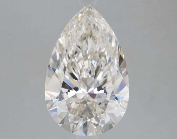 3.32 carat, G colour, VS1 clarity, Pear shape, Lab Grown Diamond.