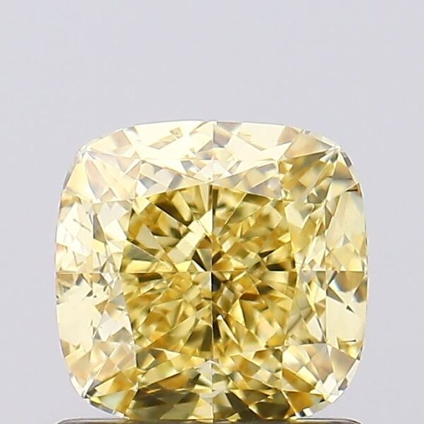 1.08 carat,  colour, VS2 clarity, Cushion shape, Lab Grown Diamond.