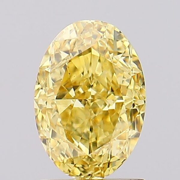 1.5 carat,  colour, VS2 clarity, Oval shape, Lab Grown Diamond.