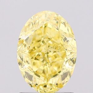 1.36 carat,  colour, SI1 clarity, Oval shape, Lab Grown Diamond.