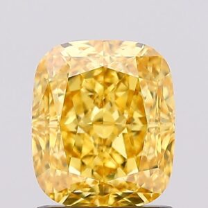 1.4 carat,  colour, VS1 clarity, Cushion shape, Lab Grown Diamond.